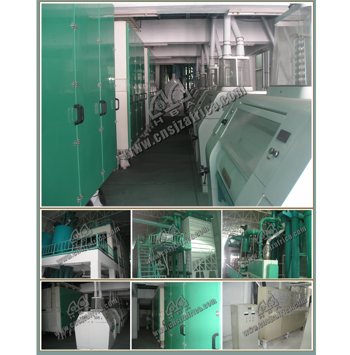 阿富汗100T/D小麦制粉工艺