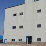 Complete set 160T/24H maize flour processing machine in Zambia, Africa
