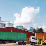 Installation site of 150T/24H wheat flour milling machine